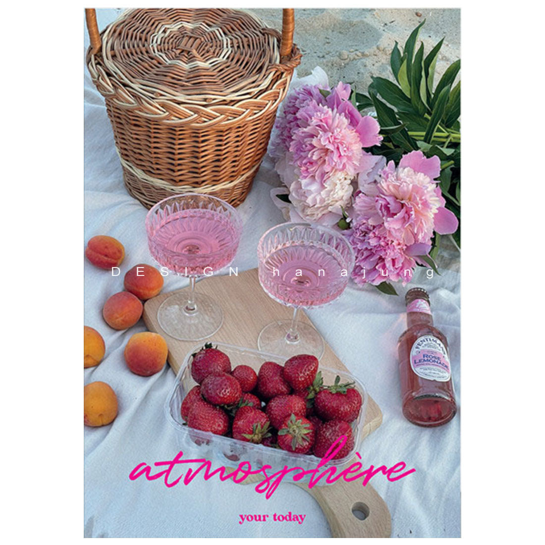 Summer scent romantic picnic painting